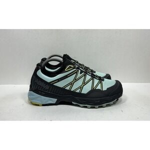 Asolo Tahoe GTX Hiking Shoes Waterproof Black Celadon Blue Women's Size 9